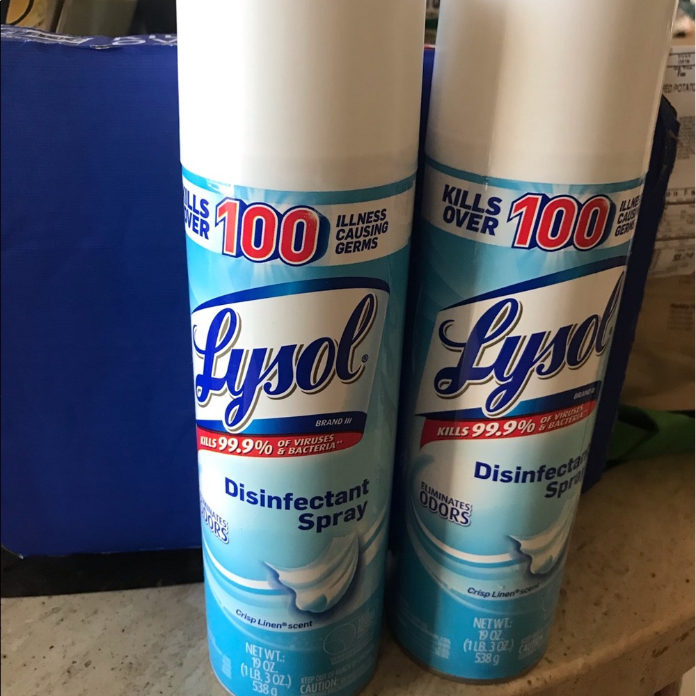 Disinfectant spray